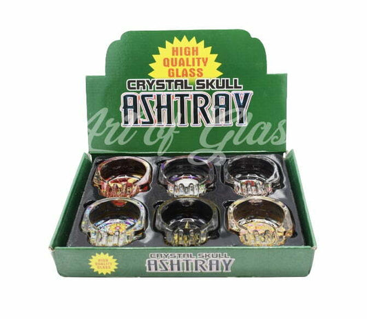 CRYSTAL SKULL ASHTRAY