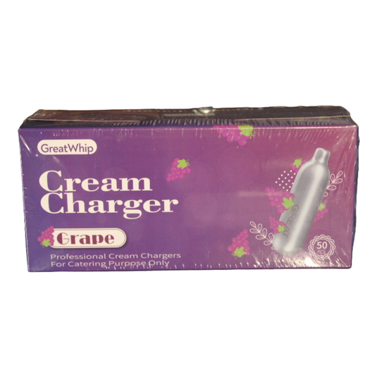 CREAM CHARGER GRAPE /50