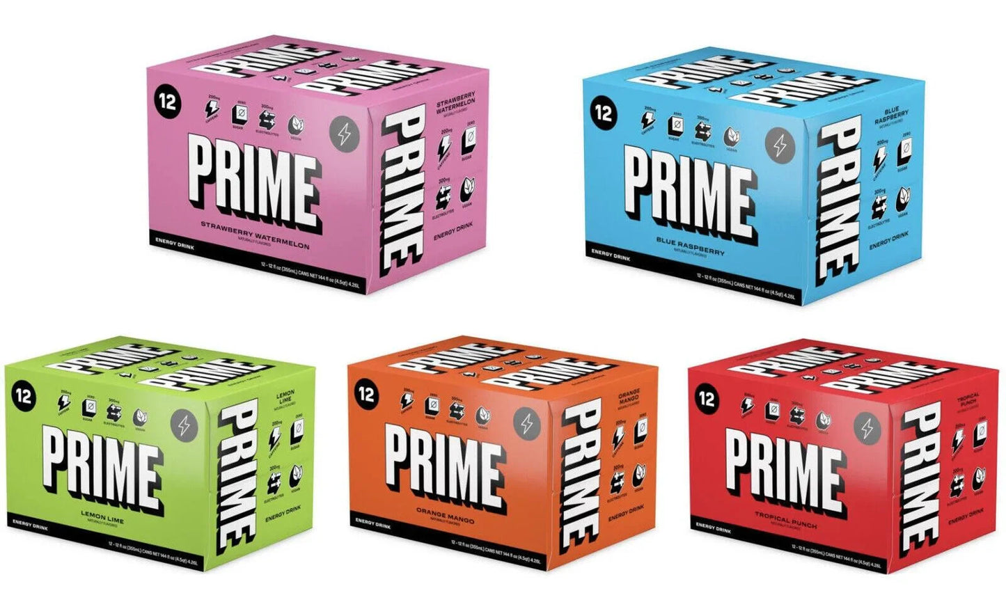 PRIME CANS 12 PACK
