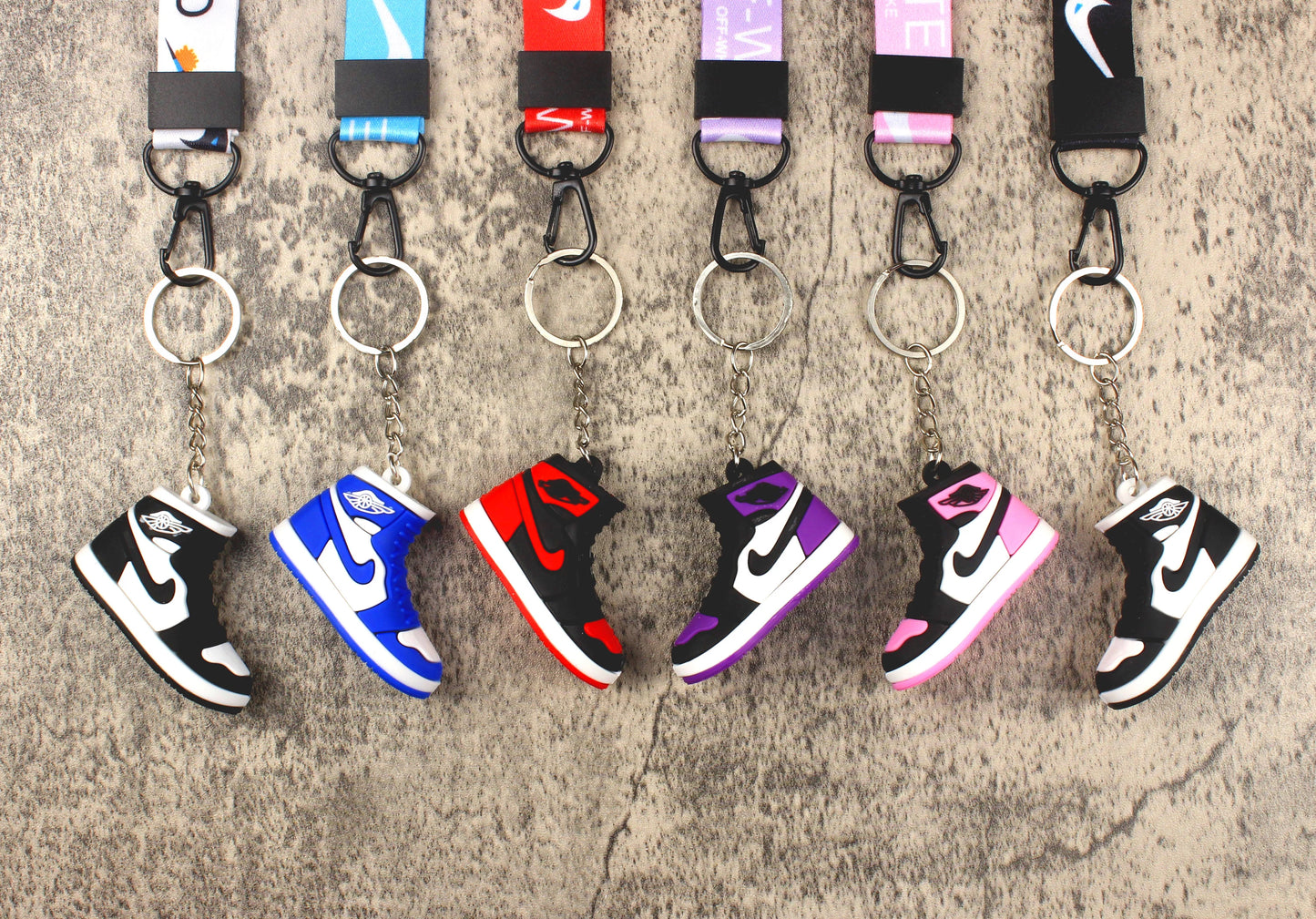 SNEAKER KEYCHAIN WITH LANYARD