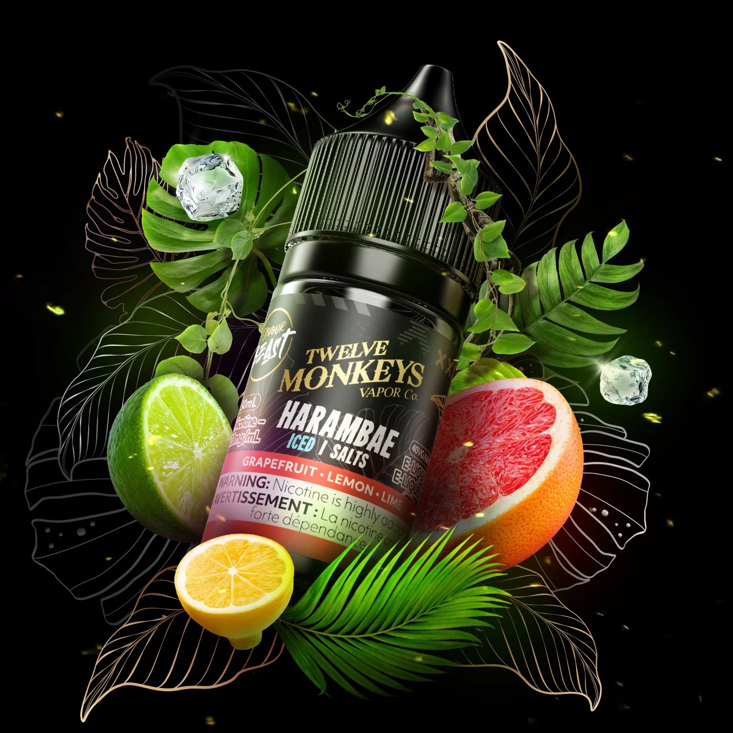 TWELVE MONKEYS X FLAVOUR BEAST E-JUICE