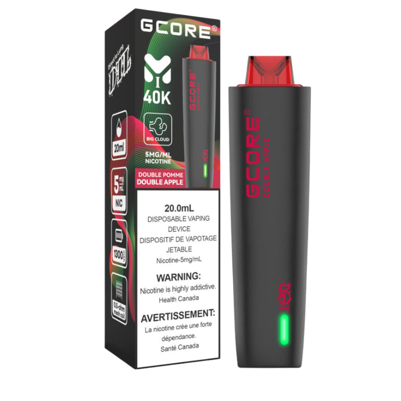 GCORE 40K 5MG HOOKAH