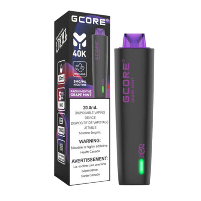 GCORE 40K 5MG HOOKAH