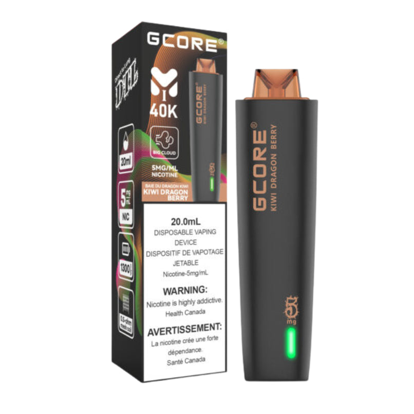 GCORE 40K 5MG HOOKAH