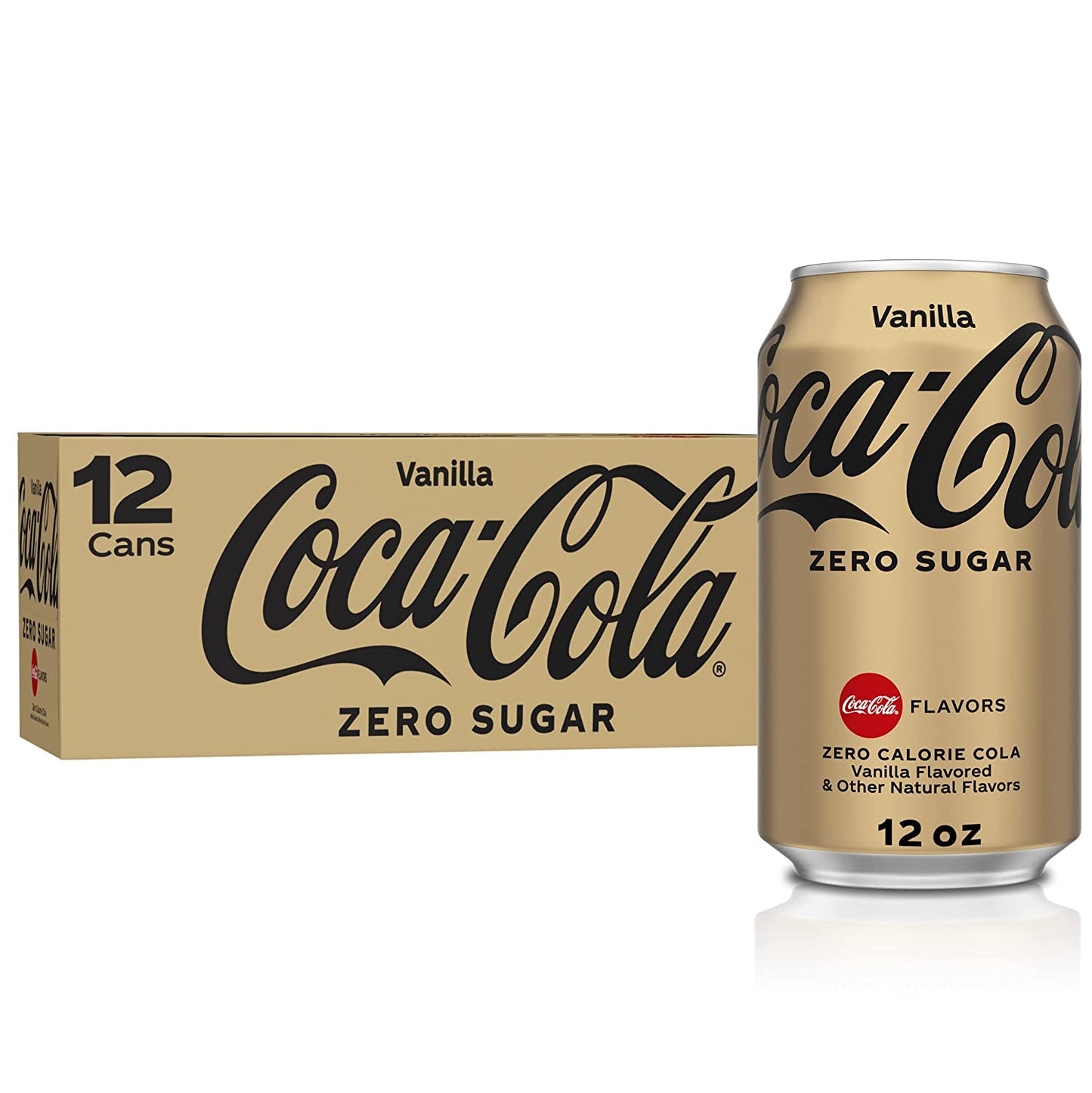 Coca Cola Zero Sugar Vanilla - 12pack