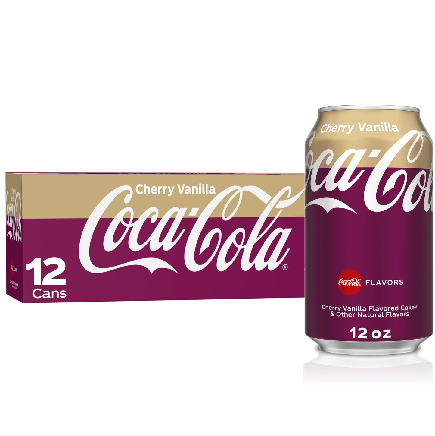 Coca Cola Cherry Vanilla - 12pack