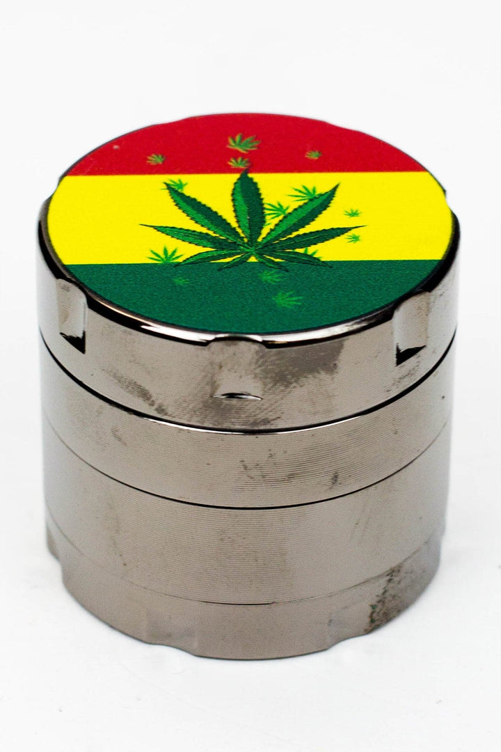 INFYNITI 4PC RASTA POP LEAF GRINDER