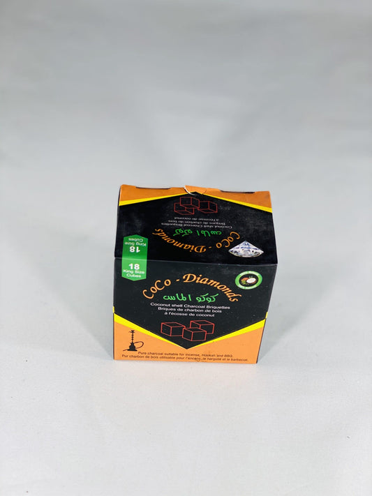 COCO DIAMONDS CHARCOAL BOX /36