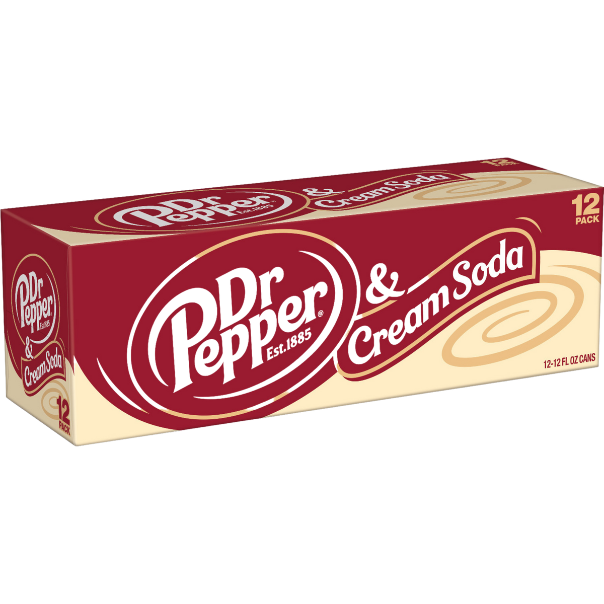 Dr Pepper & Cream Soda - 12pack