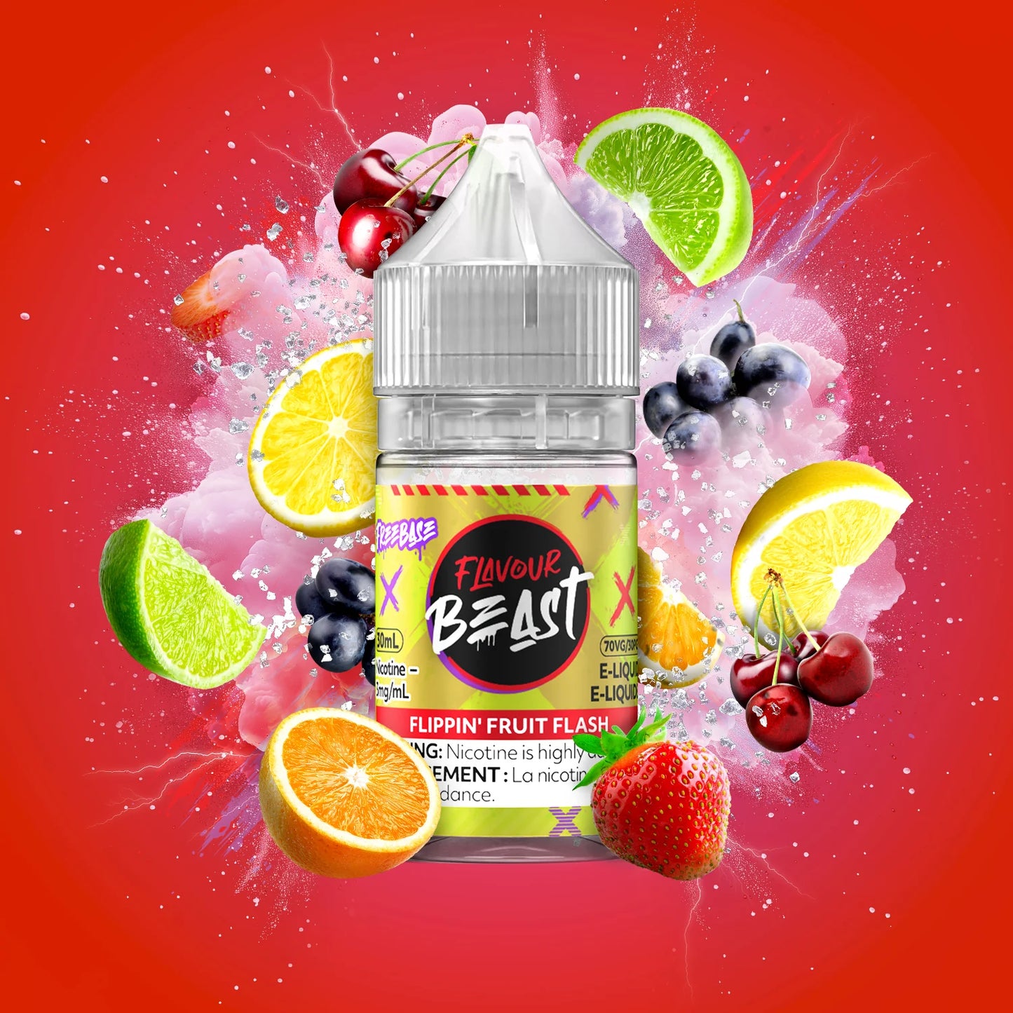 FLAVOUR BEAST E-JUICE FREEBASE