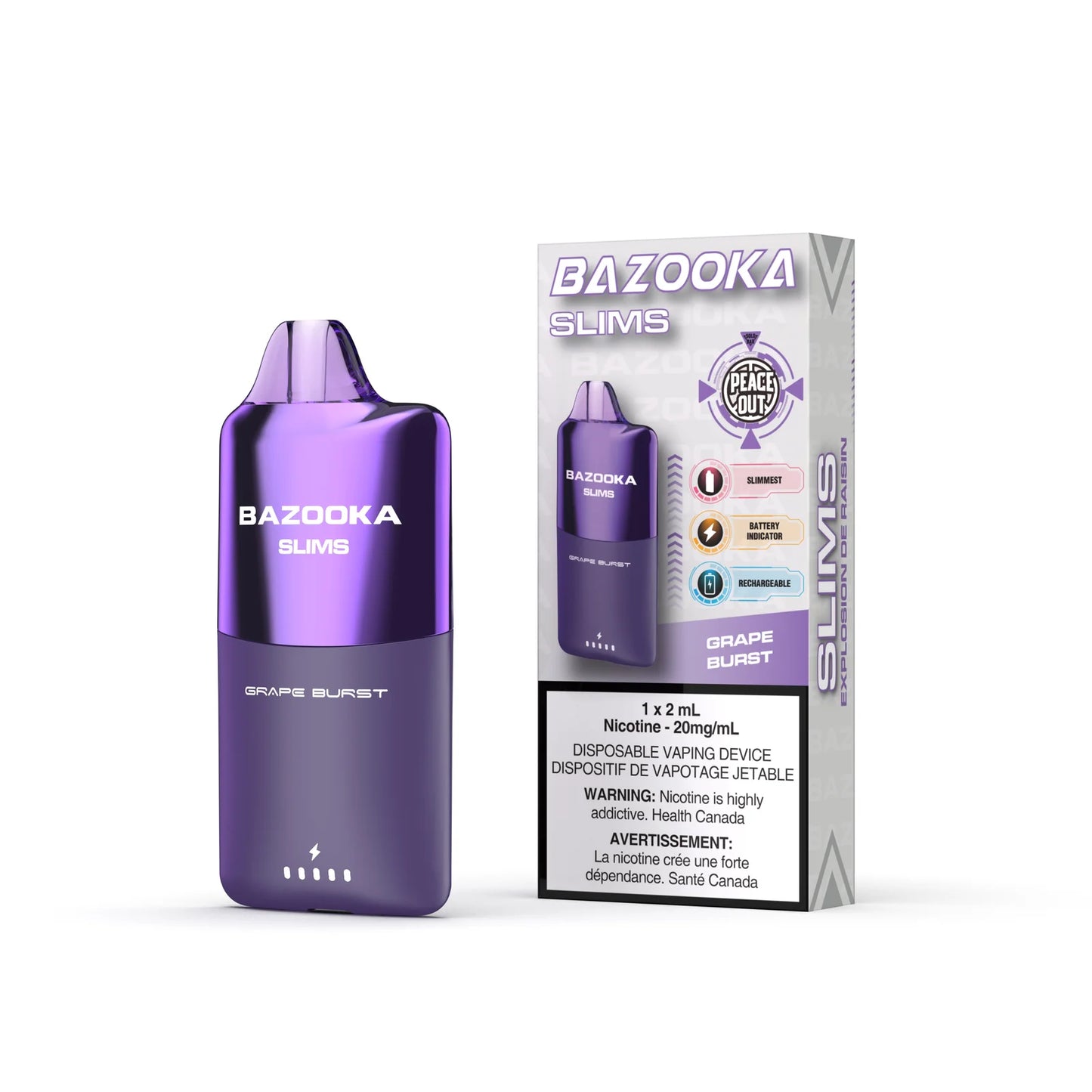 BAZOOKA SLIM (5K PUFFS)