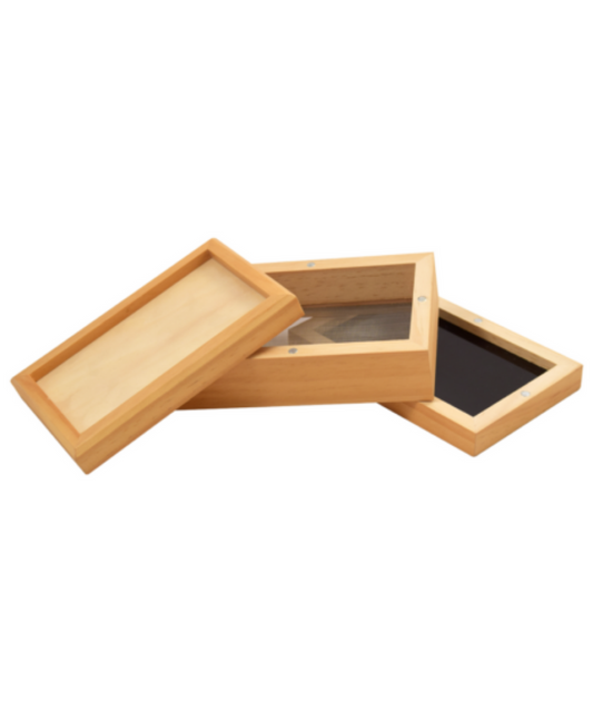 SIFTER MAGNETIC WOOD BOX